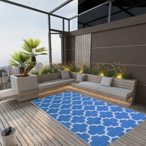 vidaXL, vidaXL Outdoor-Teppich Blau 160x230 cm PP