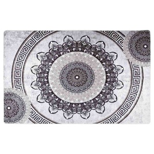 vidaXL, vidaXL Teppich Waschbar 160x230 cm Mehrfarbig Rutschfest, vidaXL Teppich Waschbar 160x230 cm Mehrfarbig Rutschfest