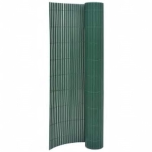 vidaXL, vidaXL Gartenzaun Doppelseitig 110x400 cm Grün, 