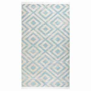 vidaXL, vidaXL Outdoor-Teppich Flachgewebe 115x170 cm Grün und Beige, 