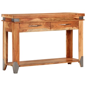 vidaXL, vidaXL Konsolentisch 110x34x74 cm Massivholz Akazie, vidaXL Konsolentisch 110x34x74 cm Massivholz Akazie