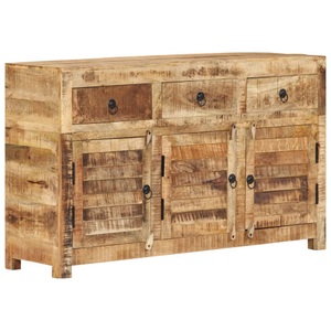 vidaXL, vidaXL Sideboard 110x30x65 cm Massivholz Mango