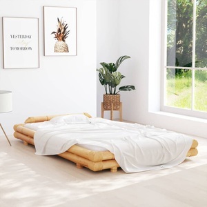 vidaXL, vidaXL Bambusbett 120x200 cm, 