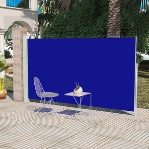 vidaXL, vidaXL Seitenmarkise Ausziehbar 160x300 cm Blau, vidaXL Seitenmarkise Ausziehbar 160x300 cm Blau