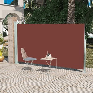 vidaXL, vidaXL Seitenmarkise Ausziehbar 160x300 cm Braun, vidaXL Seitenmarkise Ausziehbar 160x300 cm Braun