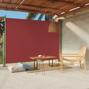 vidaXL, vidaXL Seitenmarkise Ausziehbar 220x300 cm Rot, 