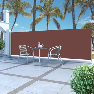 vidaXL, vidaXL Seitenmarkise Ausziehbar 160x500 cm Braun, 