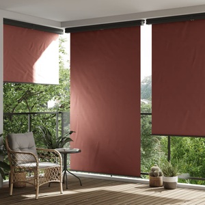 vidaXL, vidaXL Balkon-Seitenmarkise 170x250 cm Braun, 