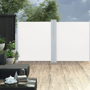 vidaXL, vidaXL Seitenmarkise Ausziehbar Creme 140x600 cm, vidaXL Seitenmarkise Ausziehbar Creme 140x600 cm