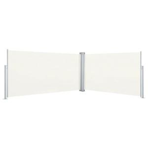 vidaXL, vidaXL Seitenmarkise Ausziehbar Creme 160x600 cm, vidaXL Seitenmarkise Ausziehbar Creme 160x600 cm
