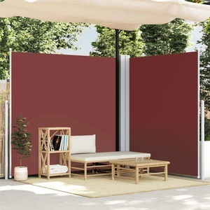 vidaXL, vidaXL Seitenmarkise Ausziehbar Braun 200x600 cm, vidaXL Seitenmarkise Ausziehbar Braun 200x600 cm