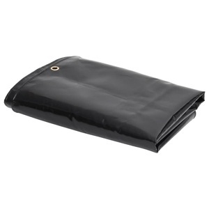 vidaXL, vidaXL Abdeckplane 650 g/m² 3x3 m Schwarz, vidaXL Abdeckplane 650 g/m² 3x3 m Schwarz
