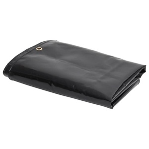 vidaXL, vidaXL Abdeckplane 650 g/m² 1,5x10 m Schwarz, vidaXL Abdeckplane 650 g/m² 1,5x10 m Schwarz
