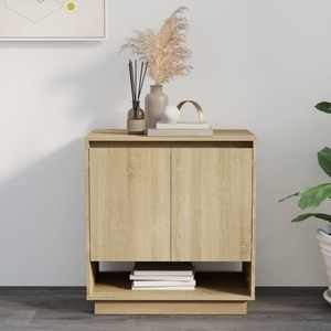 vidaXL, vidaXL Sideboard Sonoma-Eiche 70x41x75 cm Holzwerkstoff, vidaXL Sideboard Sonoma-Eiche 70x41x75 cm Holzwerkstoff