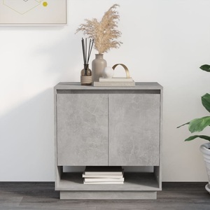 vidaXL, vidaXL Sideboard Betongrau 70x41x75 cm Holzwerkstoff