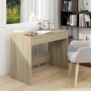 vidaXL, vidaXL Schreibtisch Sonoma-Eiche 101x50x76,5 cm Holzwerkstoff