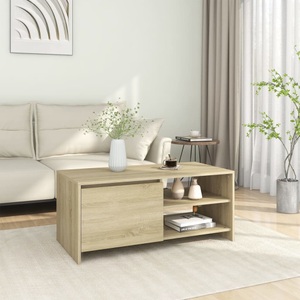 vidaXL, vidaXL Couchtisch Sonoma-Eiche 102x50x45 cm Holzwerkstoff