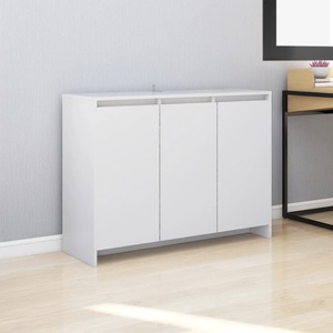 vidaXL, vidaXL Sideboard Weiß 102x33x75 cm Holzwerkstoff