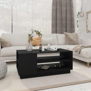 vidaXL, vidaXL Couchtisch Schwarz 102x55x43 cm Holzwerkstoff