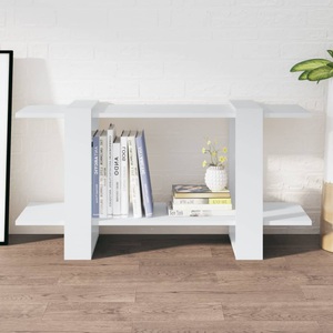vidaXL, vidaXL Bücherregal Weiß 100x30x51 cm Holzwerkstoff