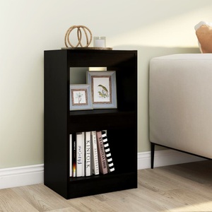 vidaXL, vidaXL Bücherregal/Raumteiler Schwarz 40×30×72cm, vidaXL Bücherregal/Raumteiler Schwarz 40×30×72cm