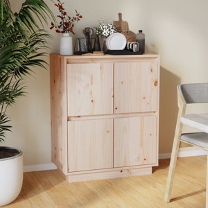 vidaXL, vidaXL Sideboard 60x34x75 cm Massivholz Kiefer