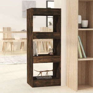 vidaXL, vidaXL Bücherregal/Raumteiler Räuchereiche 40x30x103 cm Holzwerkstoff, 