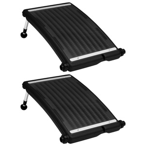 vidaXL, vidaXL Solar-Heizungen für Pool Gebogen 2 Stk. 72,5x46 cm, vidaXL Gebogene Solar-Heizpaneele für Pool 2 Stk. 72,5x46 cm