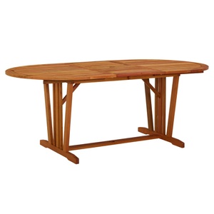 vidaXL, vidaXL Gartentisch 200x100x75 cm Massivholz Eukalyptus