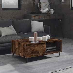 vidaXL, vidaXL Couchtisch Räuchereiche 90x60x35 cm Holzwerkstoff