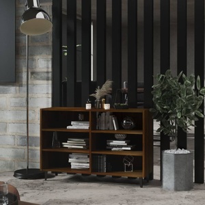 vidaXL, vidaXL Sideboard Braun Eichen-Optik 103,5x35x70 cm Holzwerkstoff