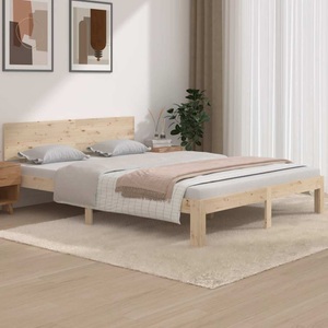 vidaXL Massivholzbett 150x200 cm 5FT King Size