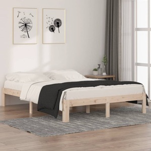 vidaXL, vidaXL Massivholzbett 150x200 cm 5FT King Size
