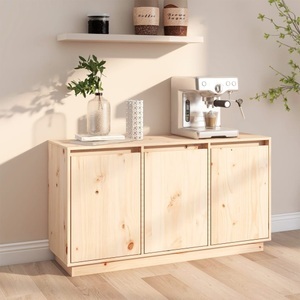vidaXL, vidaXL Sideboard 111x34x60 cm Massivholz Kiefer, vidaXL Sideboard 111x34x60 cm Massivholz Kiefer