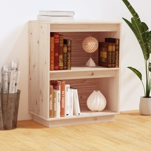 vidaXL, vidaXL Beistellschrank 60x34x75 cm Massivholz Kiefer, vidaXL Beistellschrank 60x34x75 cm Massivholz Kiefer