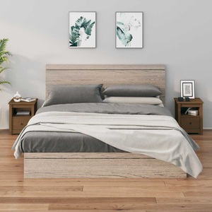 vidaXL, vidaXL Nachttische 2 Stk. Honigbraun 40x35x49 cm Massivholz Kiefer, vidaXL Nachttische 2 Stk. Honigbraun 40x35x49 cm Massivholz Kiefer
