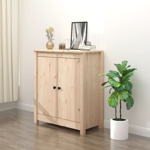 vidaXL, vidaXL Sideboard 70x35x80 cm Massivholz Kiefer, vidaXL Sideboard 70x35x80 cm Massivholz Kiefer