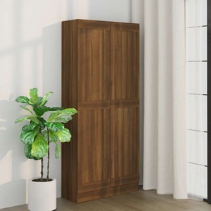 vidaXL, vidaXL Bücherregal Braun Eichen-Optik 82,5x30,5x185,5 cm Holzwerkstoff, vidaXL Bücherregal Braun Eichen-Optik 82,5x30,5x185,5 cm Holzwerkstoff