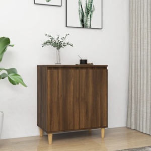 vidaXL, vidaXL Sideboard Braun Eichen-Optik 60x35x70 cm Holzwerkstoff