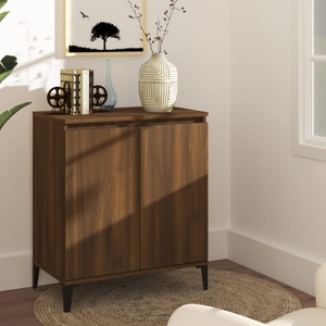vidaXL, vidaXL Sideboard Braun Eichen-Optik 60x35x70 cm Holzwerkstoff, vidaXL Sideboard Braun Eichen-Optik 60x35x70 cm Holzwerkstoff