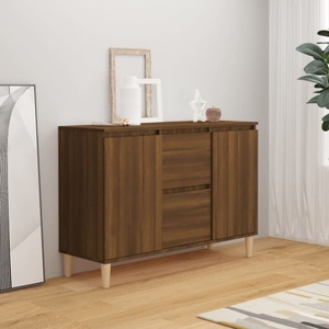vidaXL, vidaXL Sideboard Braun Eichen-Optik 103,5x35x70 cm Holzwerkstoff, vidaXL Sideboard Braun Eiche 101x35x70 cm Holzwerkstoff