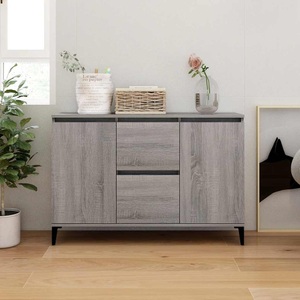 vidaXL, vidaXL Sideboard Grau Sonoma 104x35x70 cm Holzwerkstoff