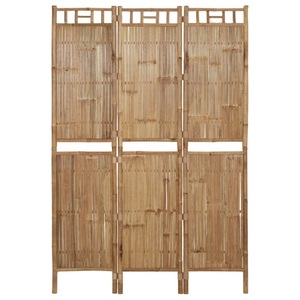 vidaXL, vidaXL 3-tlg. Raumteiler Bambus 120x180 cm, vidaXL 3-tlg. Raumteiler Bambus 120x180 cm