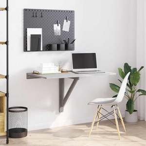 vidaXL, vidaXL Wand-Klapptisch Grau Sonoma 100x60x56 cm Holzwerkstoff