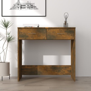 vidaXL, vidaXL Schreibtisch Räuchereiche 80x40x75 cm Holzwerkstoff