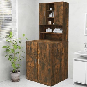 vidaXL, vidaXL Waschmaschinenschrank Räuchereiche 70,5x25,5x90 cm, vidaXL Waschmaschinenschrank Räuchereiche 70,5x25,5x90 cm