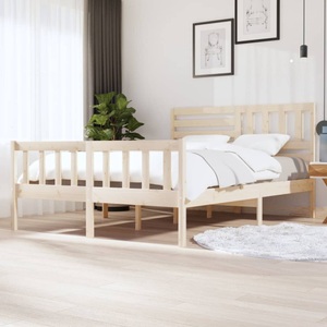 vidaXL, vidaXL Massivholzbett 160x200 cm, vidaXL Massivholzbett 160x200 cm