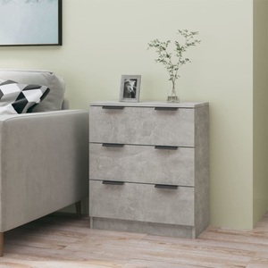 vidaXL, vidaXL Sideboard Betongrau 60x30x70 cm Holzwerkstoff