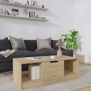 vidaXL, vidaXL Couchtisch Sonoma-Eiche 102x50x36 cm Holzwerkstoff