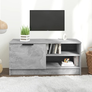 vidaXL, vidaXL TV-Schrank Betongrau 80x35x36,5 cm Holzwerkstoff, vidaXL TV-Schrank Betongrau 80x35x36,5 cm Holzwerkstoff